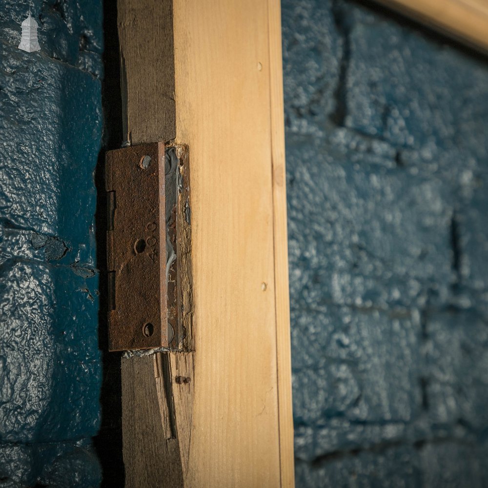 Half Glazed Door, Pine Moulded 3 Panel