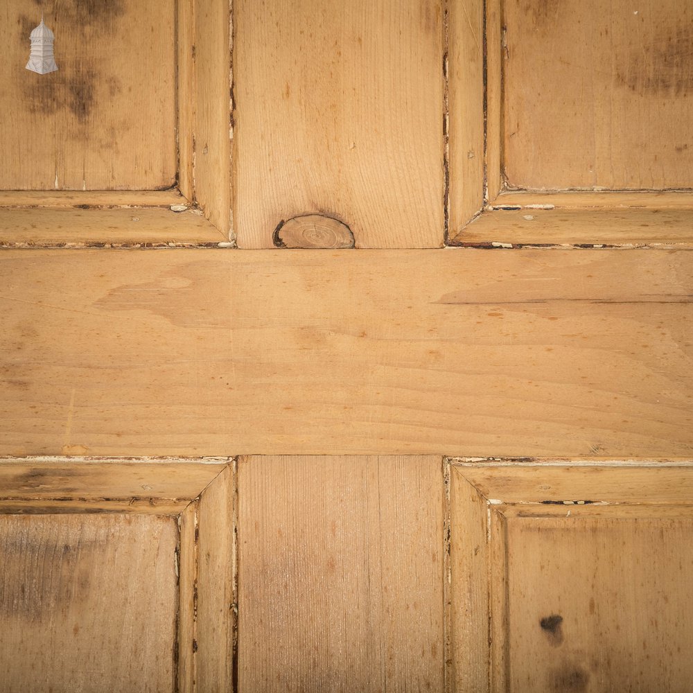 Pine Panelled Door, 6 Moulded Panel Door