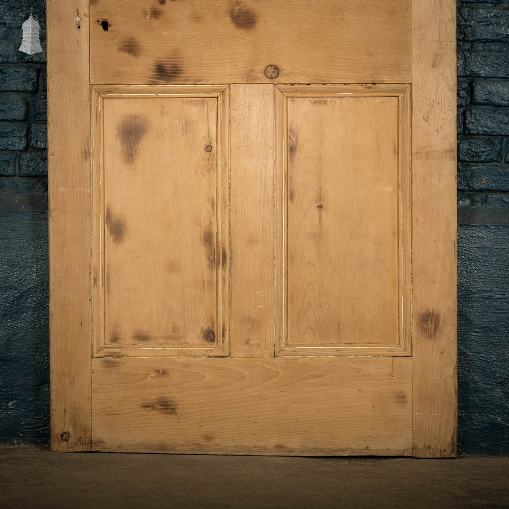 Pine Panelled Door, 6 Moulded Panel Door