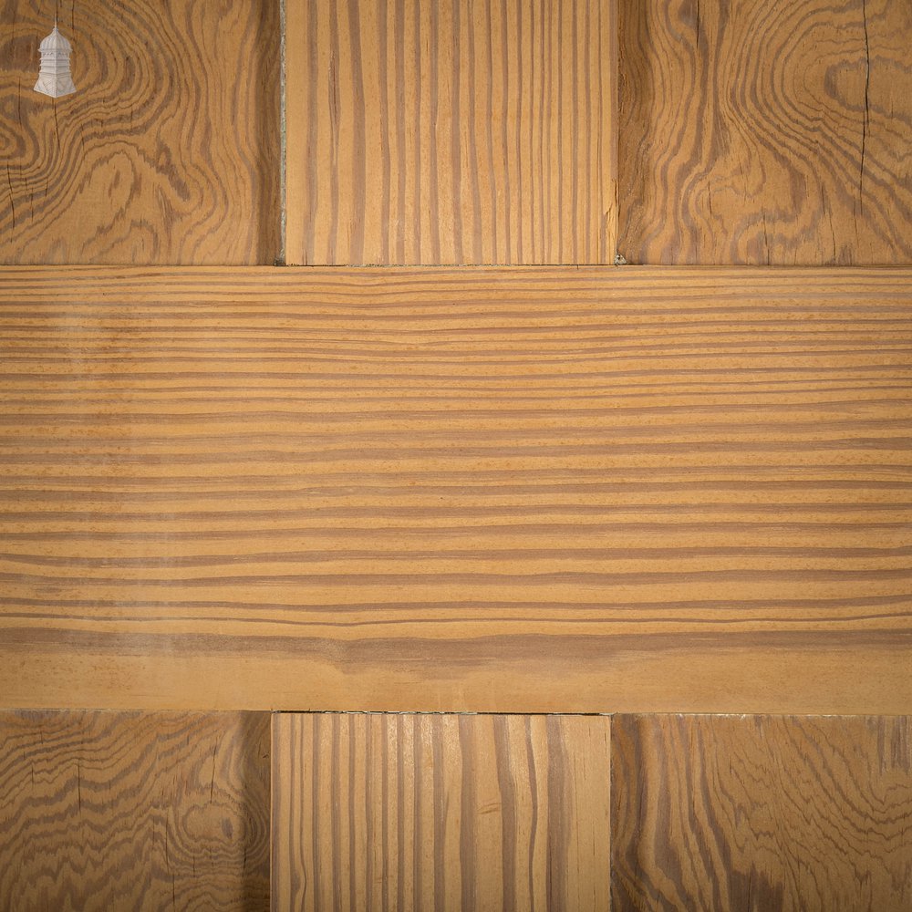 Pitch Pine Panelled Door, 6 Panel