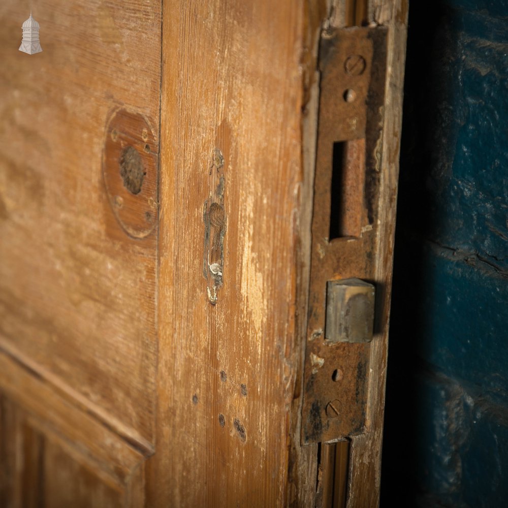 Pine Panelled Door, 6 Panel Scumble Paint Finish