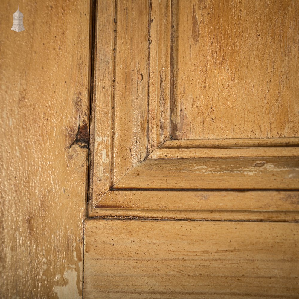 Pine Panelled Door, 6 Panel Scumble Paint Finish