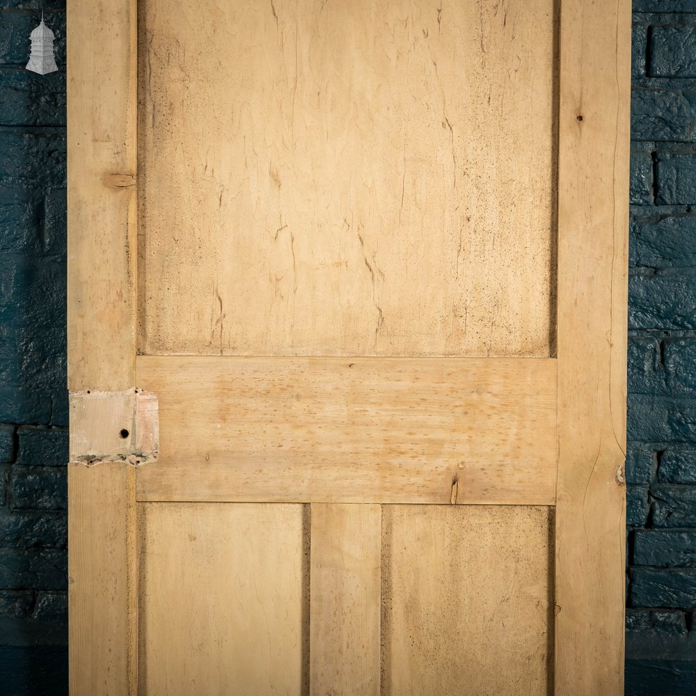 Pine Panelled Door, 4 Panel