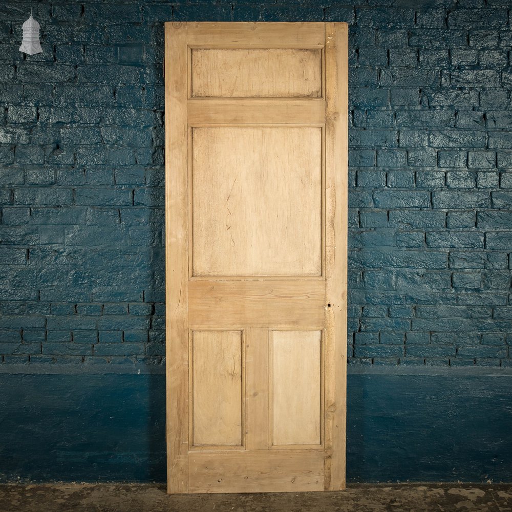 Pine Panelled Door, 4 Panel