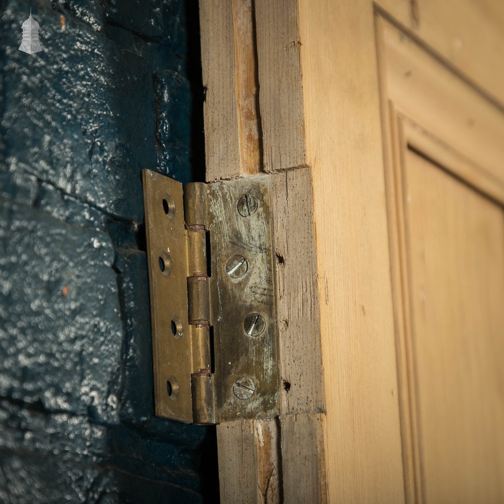 Pine Panelled Door, Moulded 4 Panel