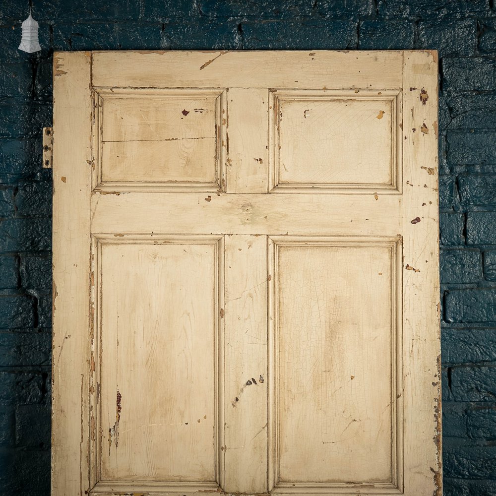 Pine Panelled Door, Moulded 6 Panel