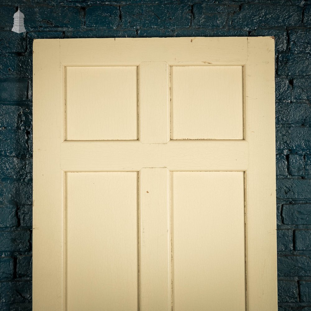 Pine Panelled Door, 6 Panel White Painted