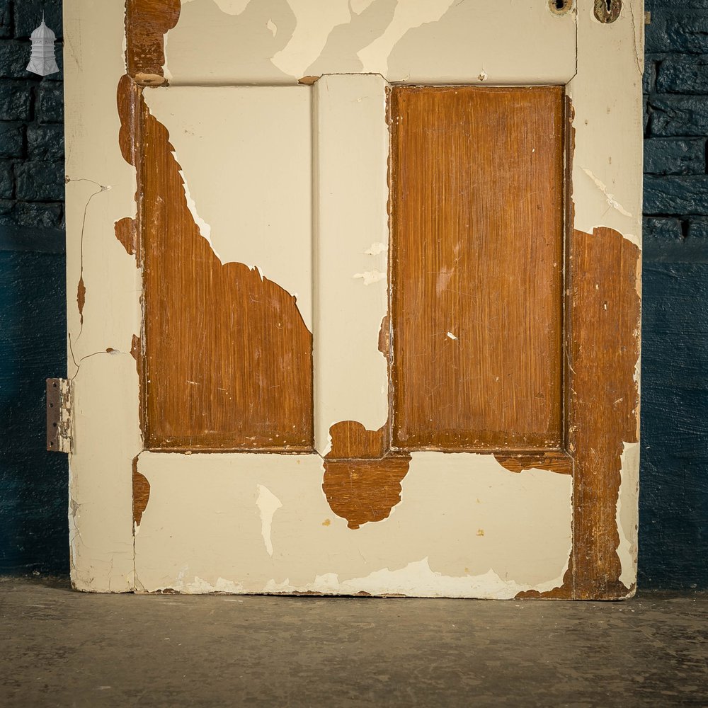 Pine Panelled Door, 6 Panel White Painted