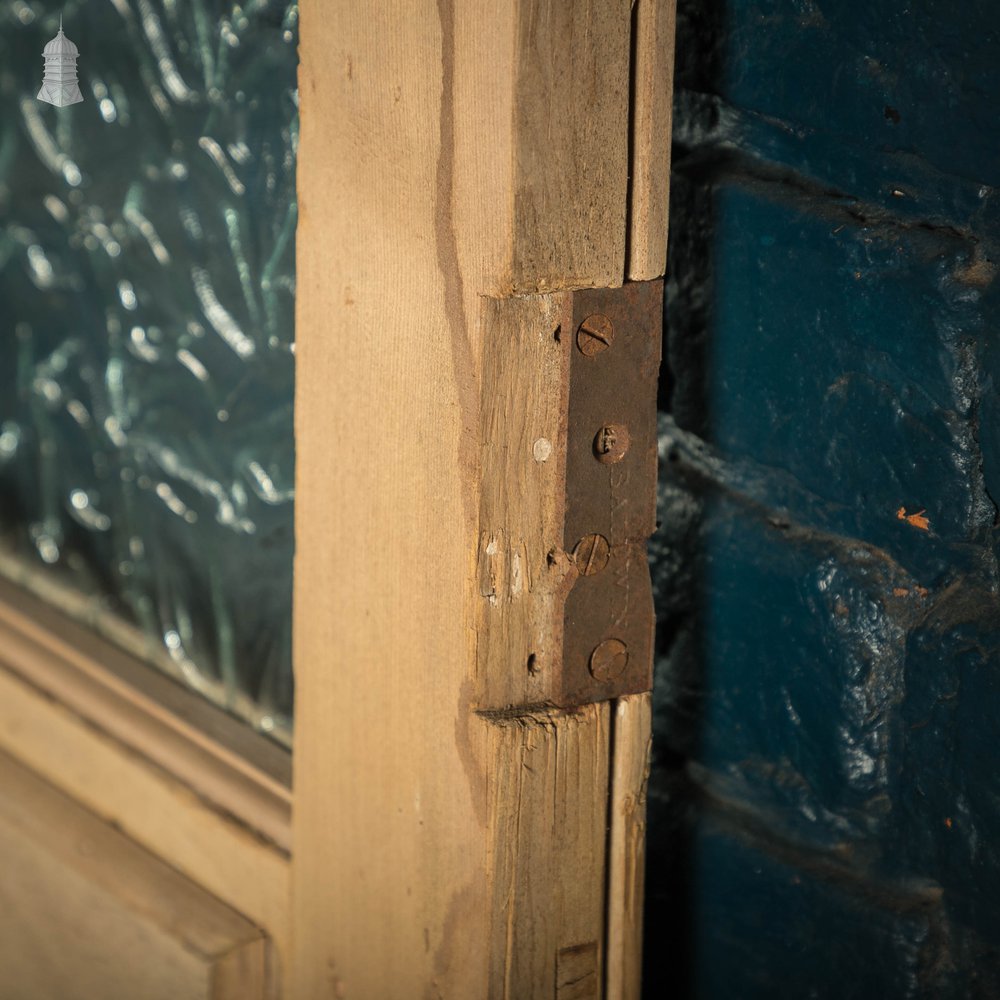 Half Glazed Door, Fitted with Textured Glass