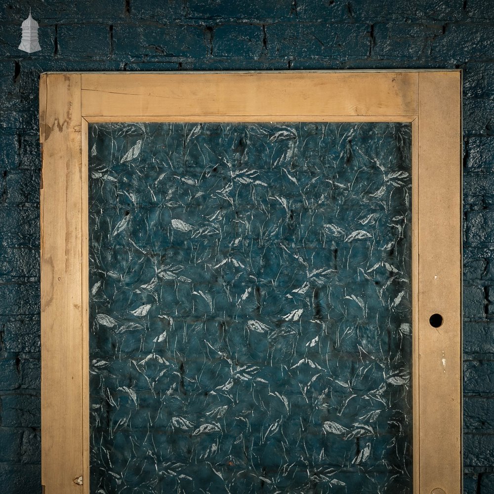 Half Glazed Door, Fitted with Textured Glass