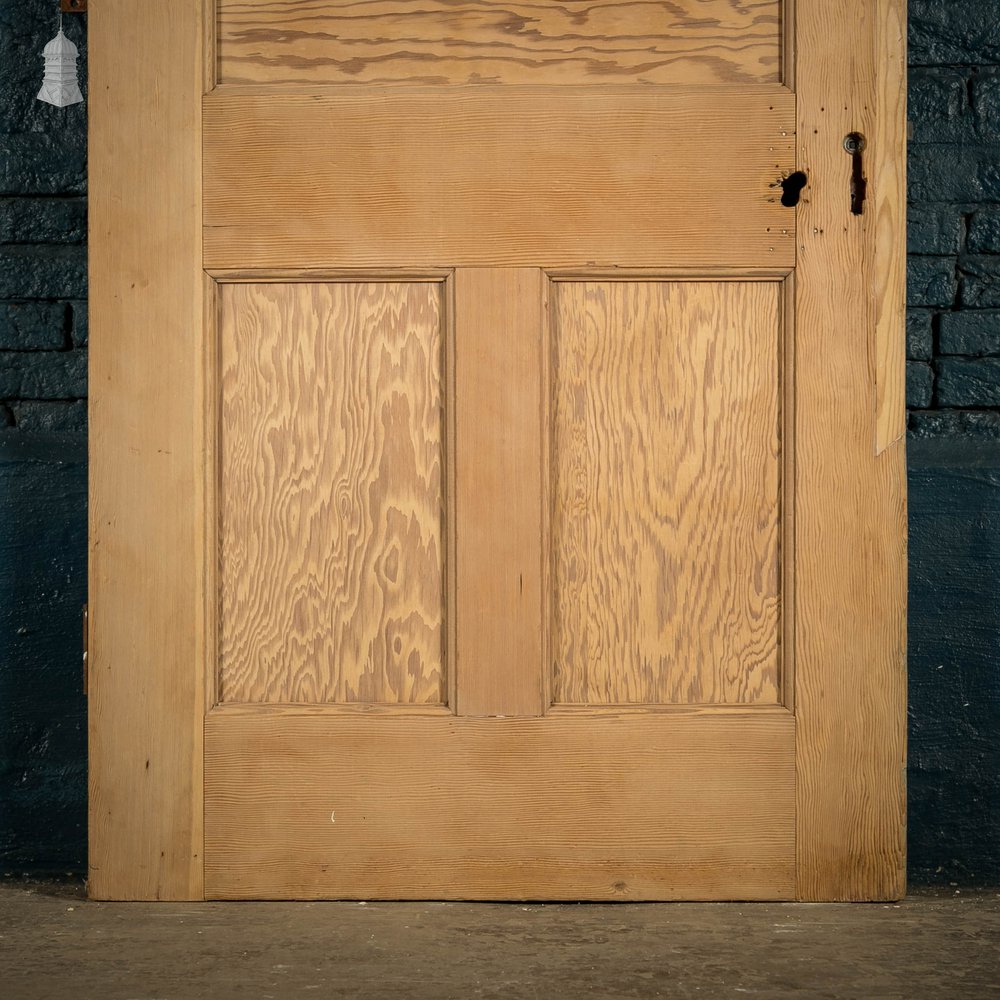 Half Glazed Pine Door