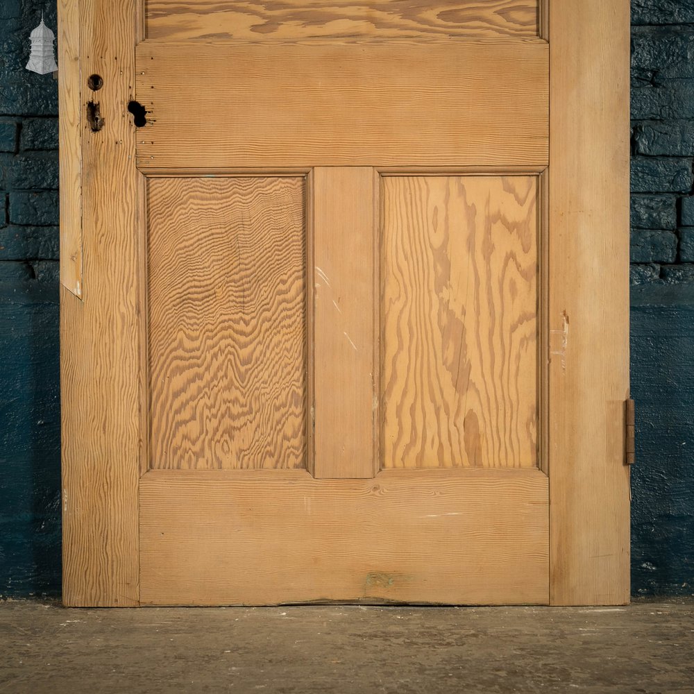 Half Glazed Pine Door