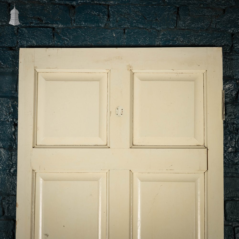 Pine Panelled Door, 6 Panel White Painted