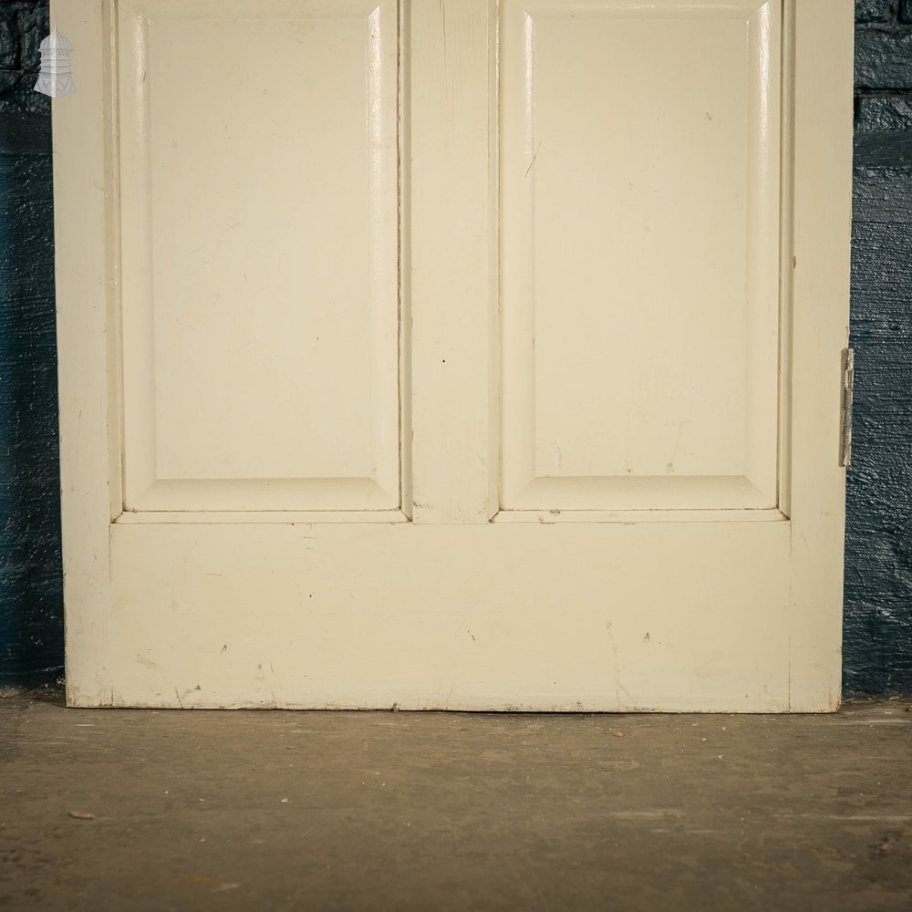 Pine Panelled Door, 6 Panel White Painted