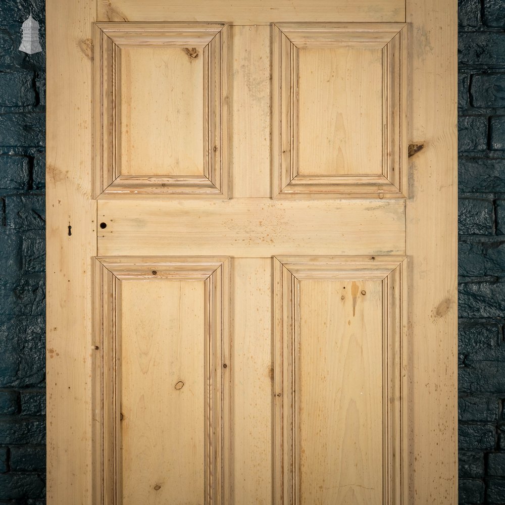 Pine Panelled Door, 6 Panel