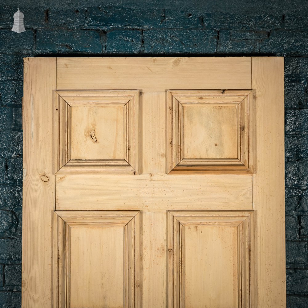 Pine Panelled Door, 6 Panel