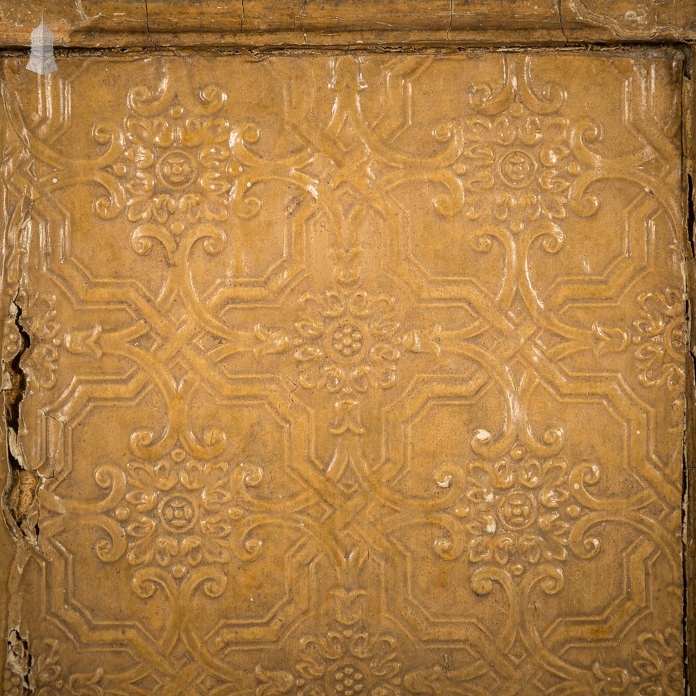 Half Glazed Door, Pine With ‘Reeded’ Style Textured Glass