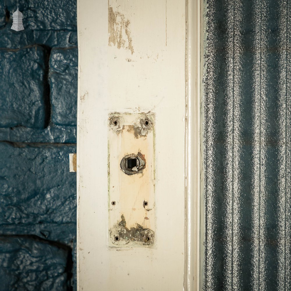 Half Glazed Door, With ‘Reeded’ Style Textured Glazing