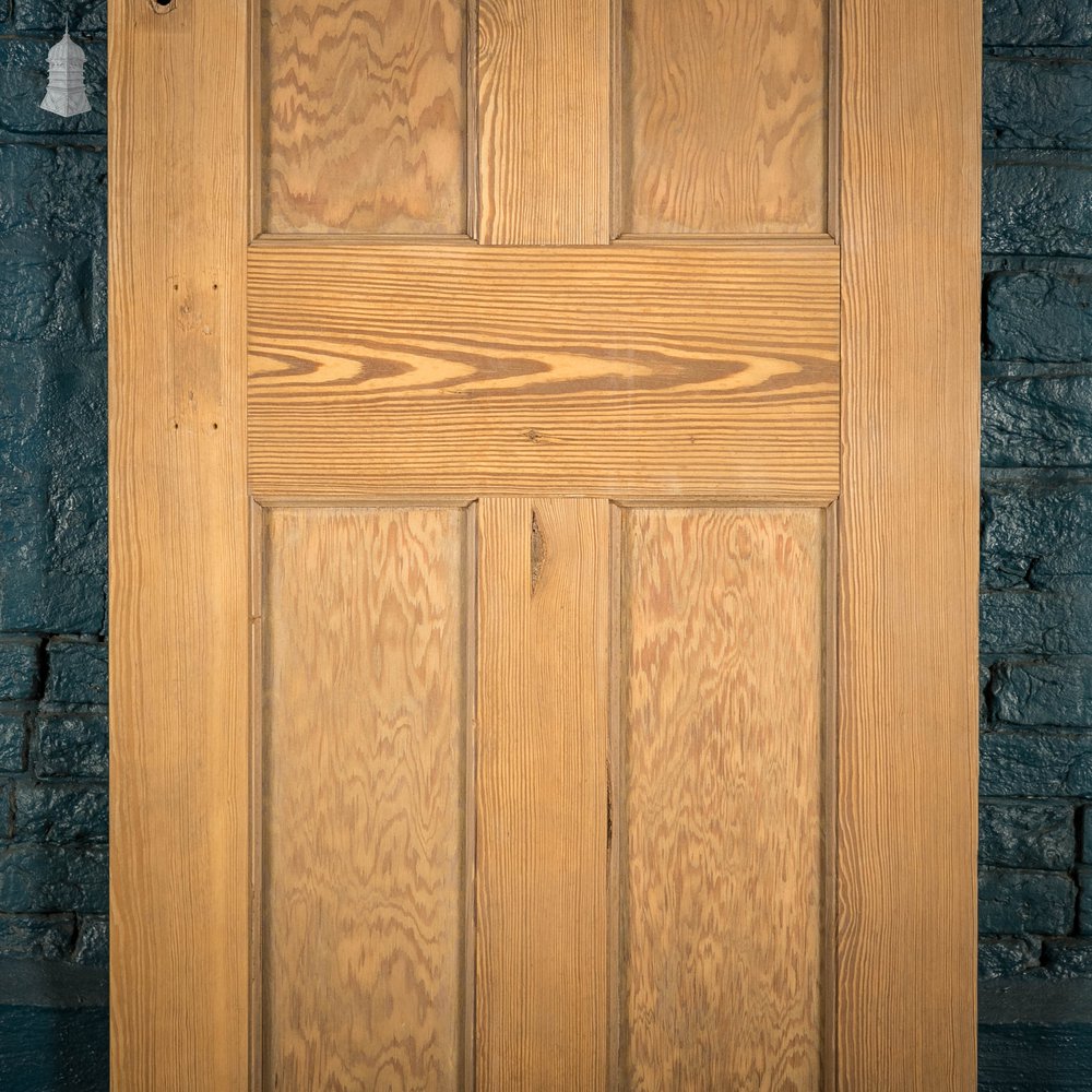 Half Glazed Door, Moulded 5 Panel Pine