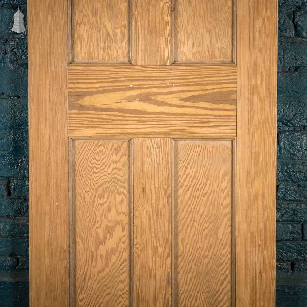 Half Glazed Door, Moulded 5 Panel Pine