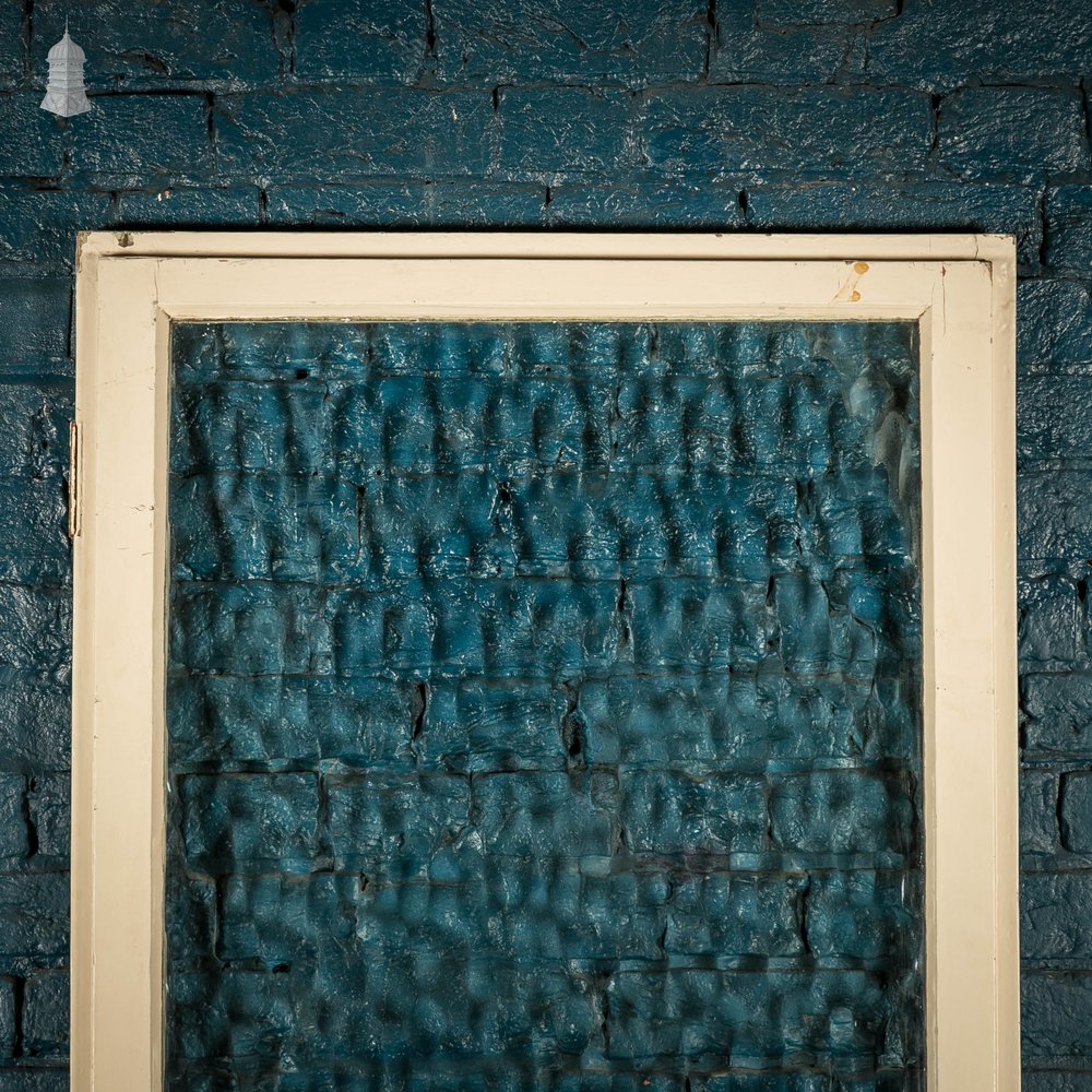 Half Glazed Door, Fitted with ‘Arctic’ Style Textured Glass