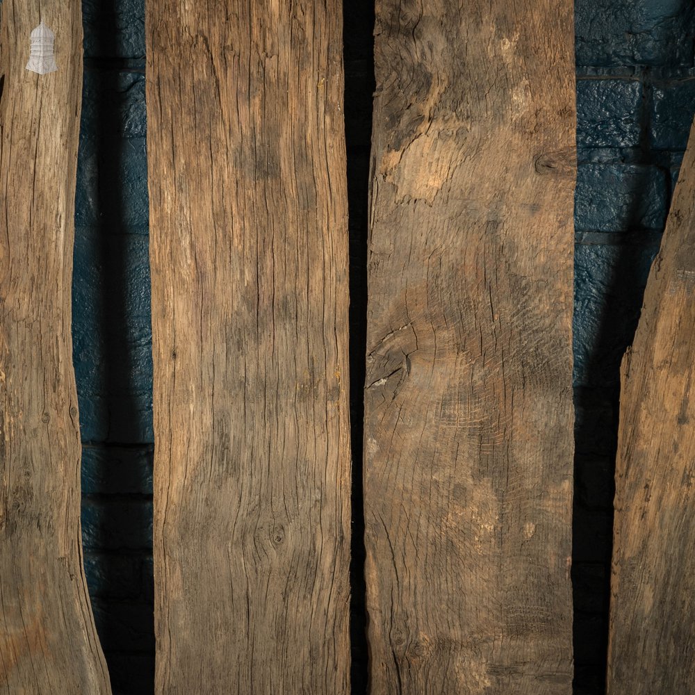 Distressed Oak Pilings, Weathered Natural Finish Batch of 28 – 8.5 Square Metres