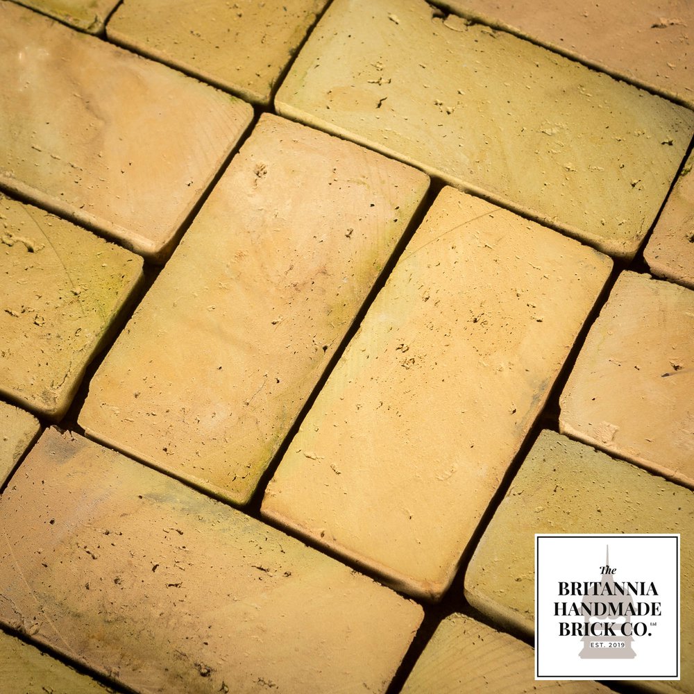 “BRITANNIA BRICKS” Cut Buff Floor Bricks 30mm 1.25” Thickness Floorbrick