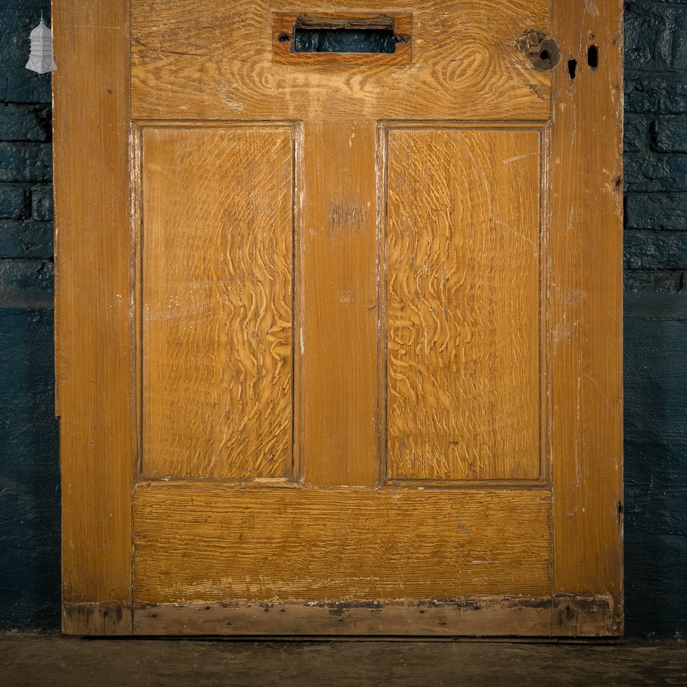 Pine Panelled Door, Moulded 4 Panel Front Door