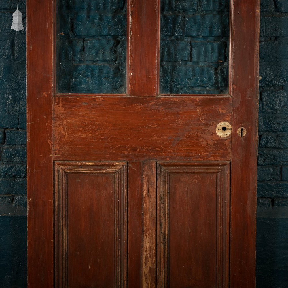 Half Glazed Door, with Textured Glass