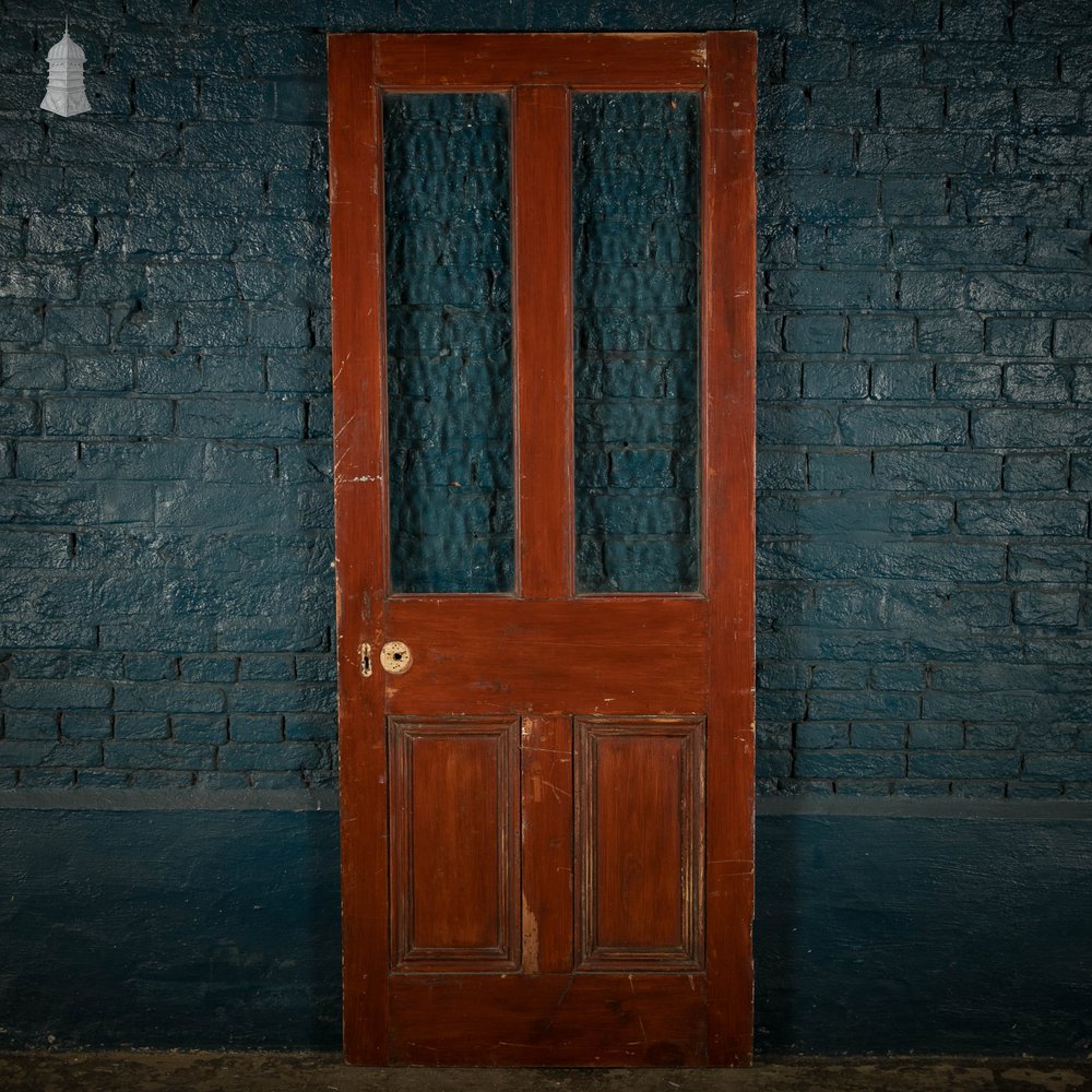 Half Glazed Door, with Textured Glass