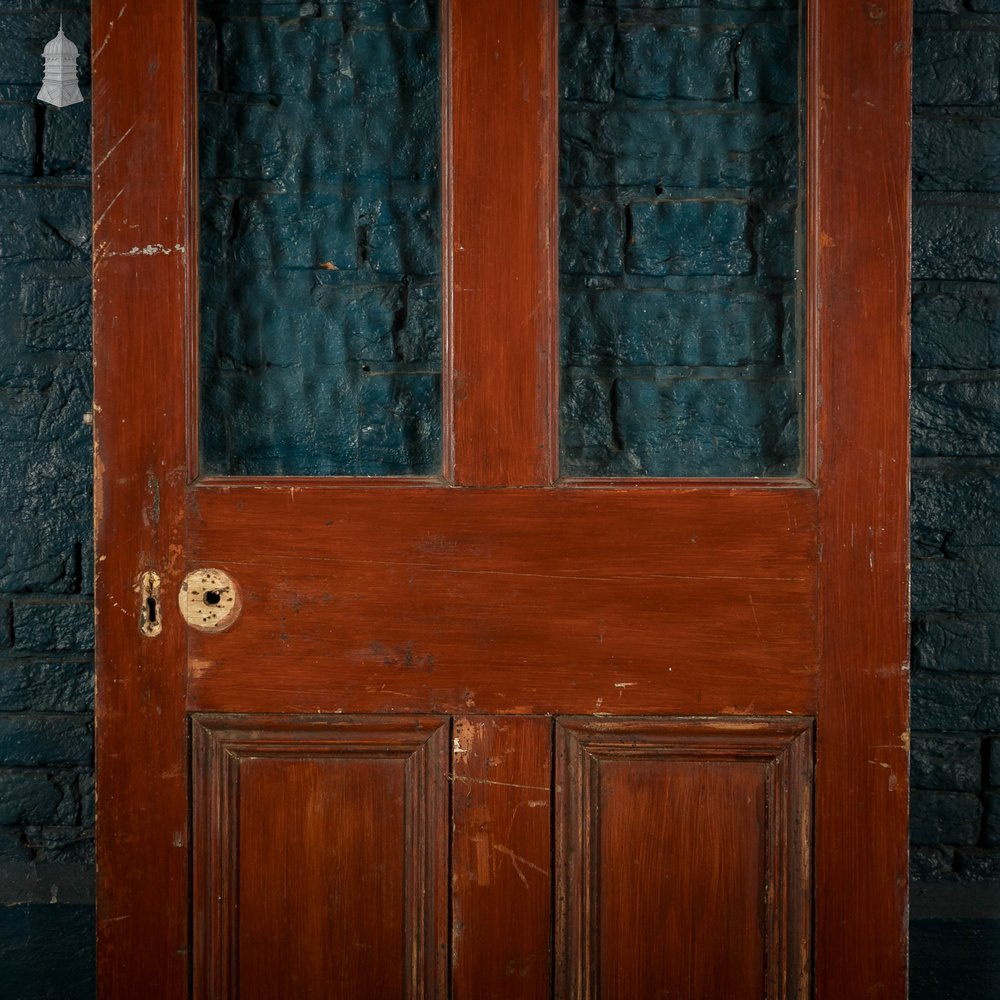 Half Glazed Door, with Textured Glass