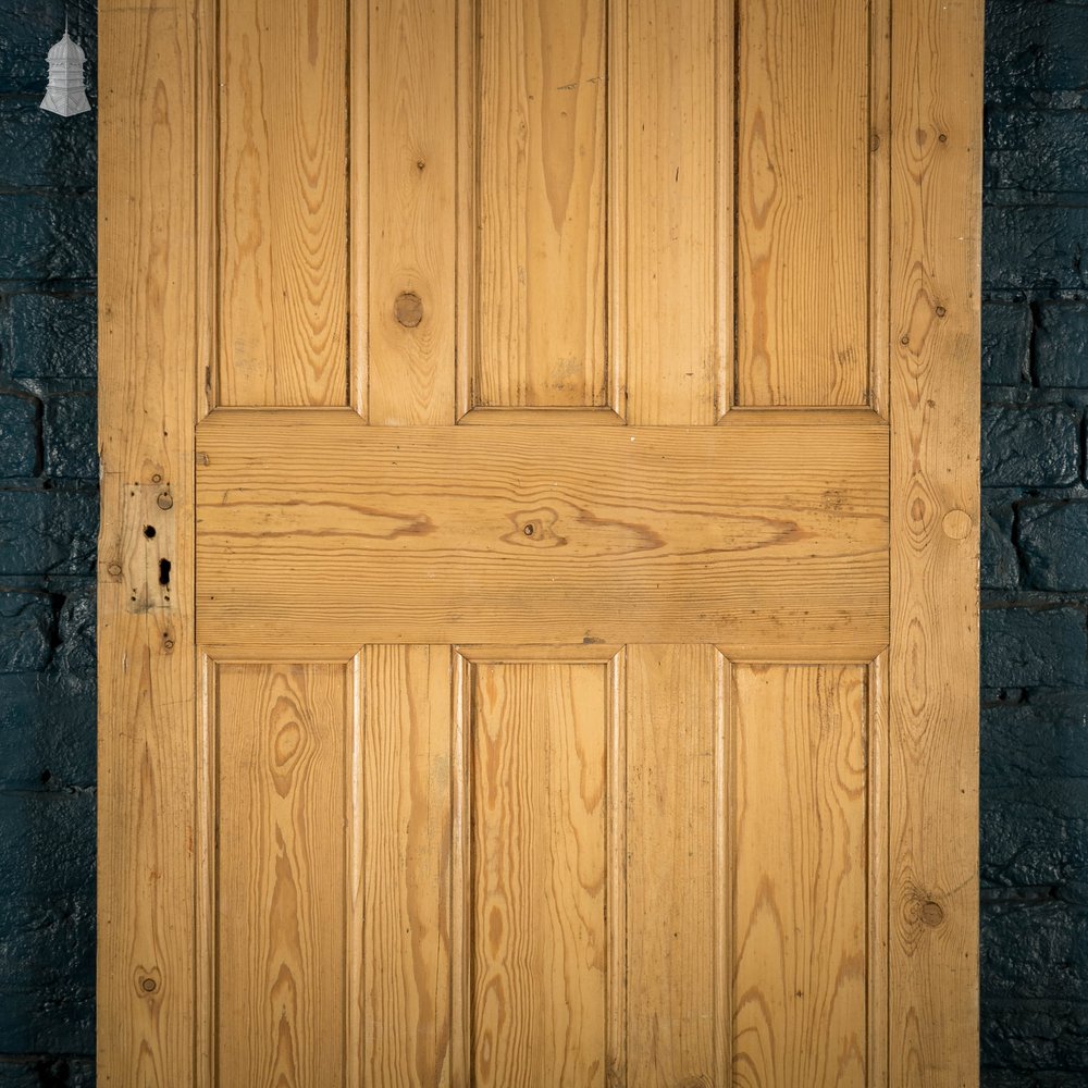 Pine Paneled Door, 6 Panel