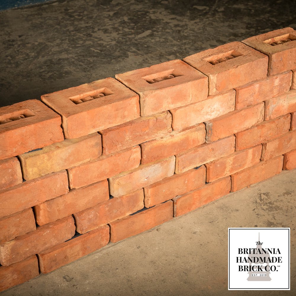 8.5” x 6” Handmade Period Style Red Brick - Batch of 233