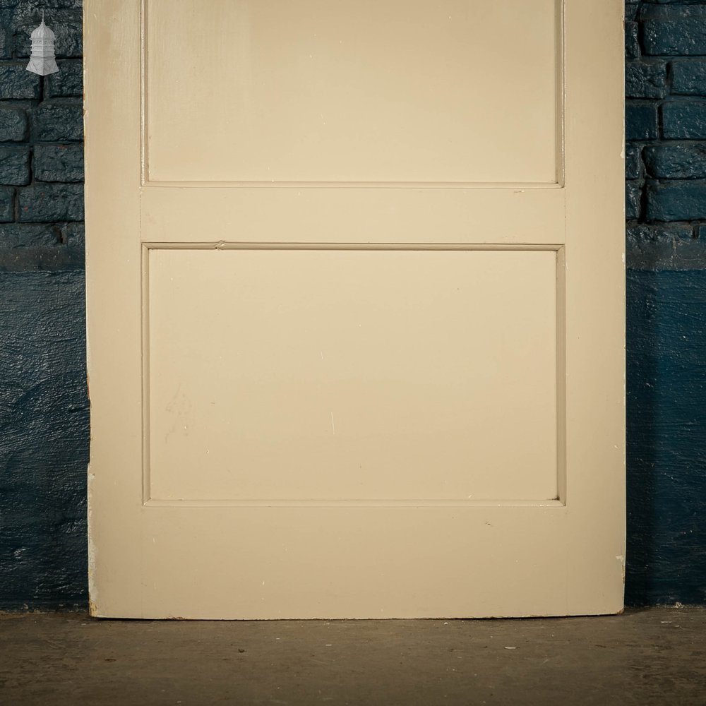 Pine Panelled Door, Painted 4 Panel Door