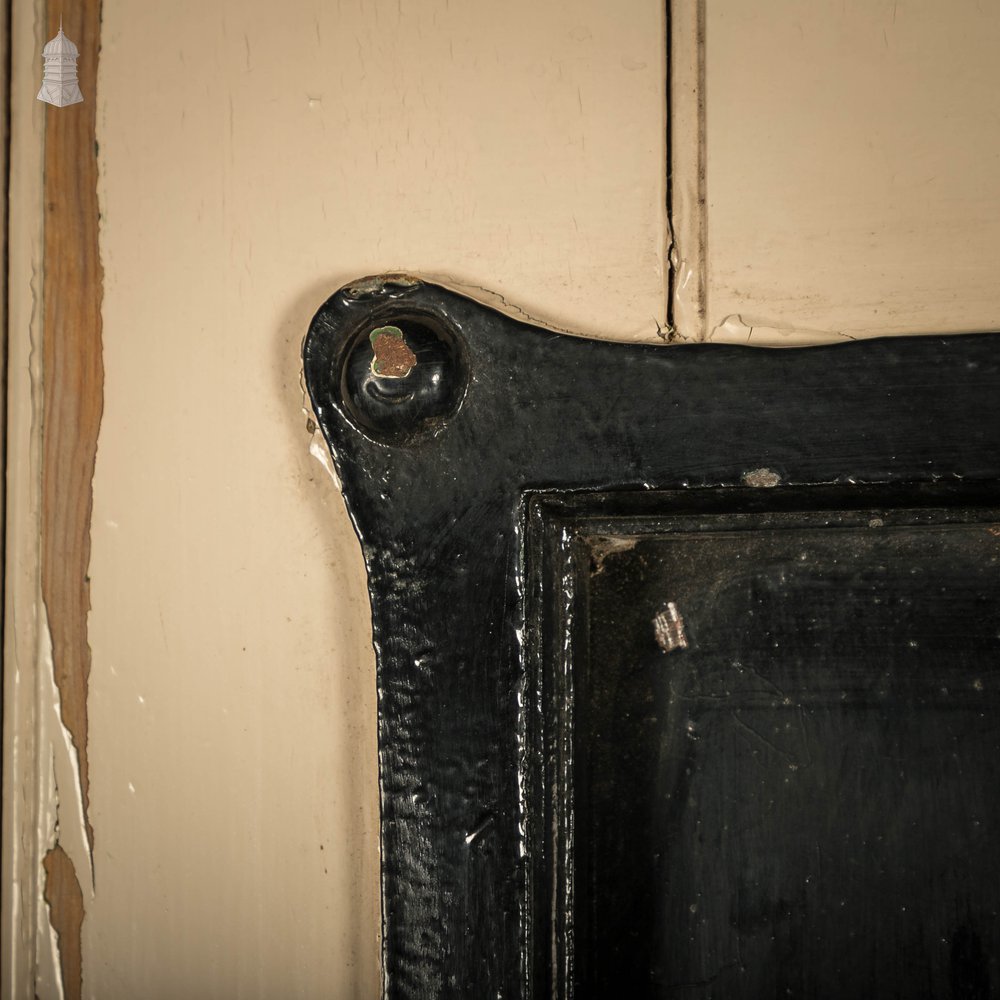 Pitch Pine and Steel Door, Heavy Duty Victorian Security Door