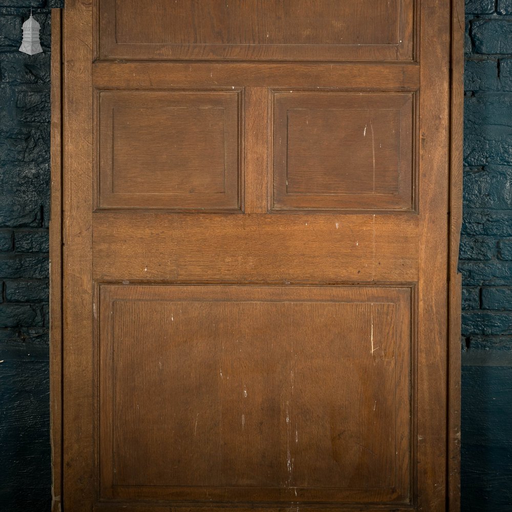 Moulded Oak Panelling, 4 Panel