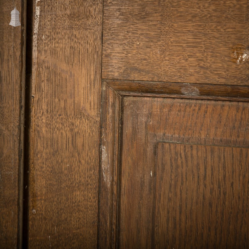 Moulded Oak Panelling, 4 Panel