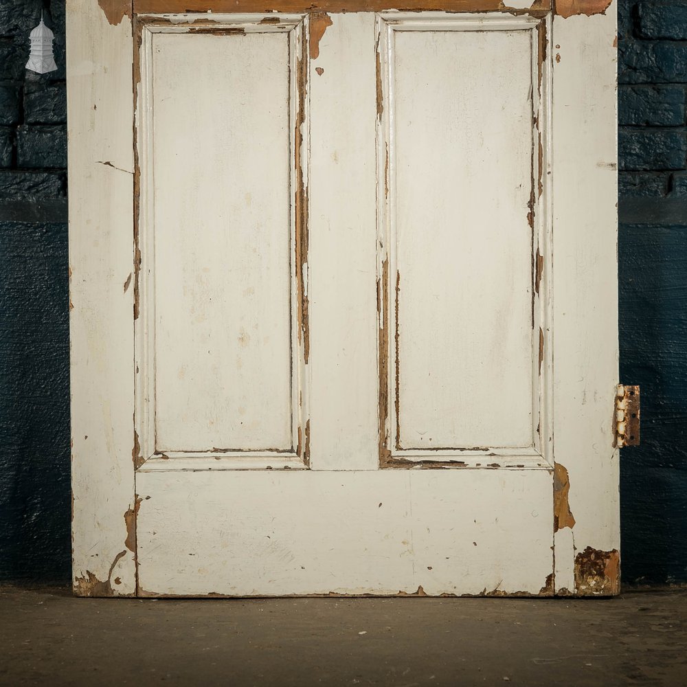 Pine Panelled Door, Moulded 4 Panel