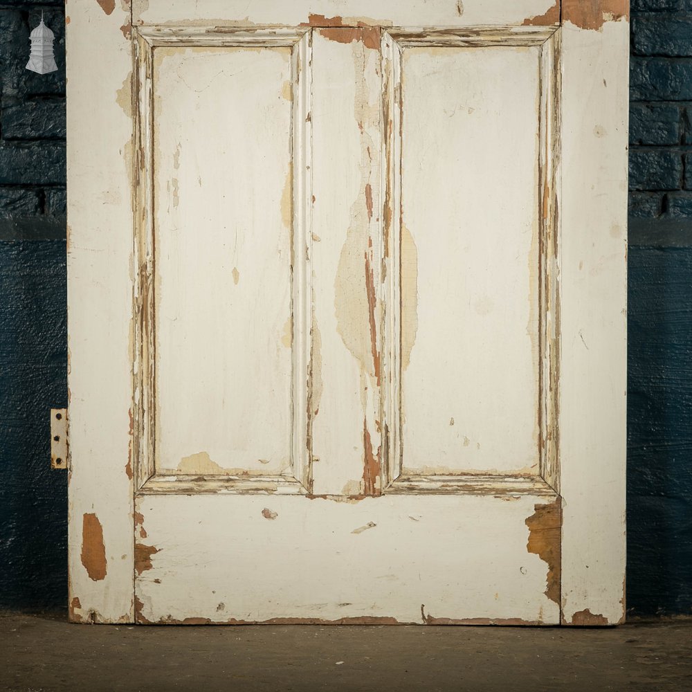 Pine Panelled Door, Moulded 4 Panel