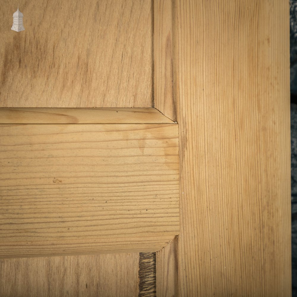 Pine Panelled Door, 4 Panel