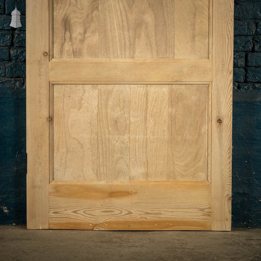 Pine Panelled Door, 4 Panel