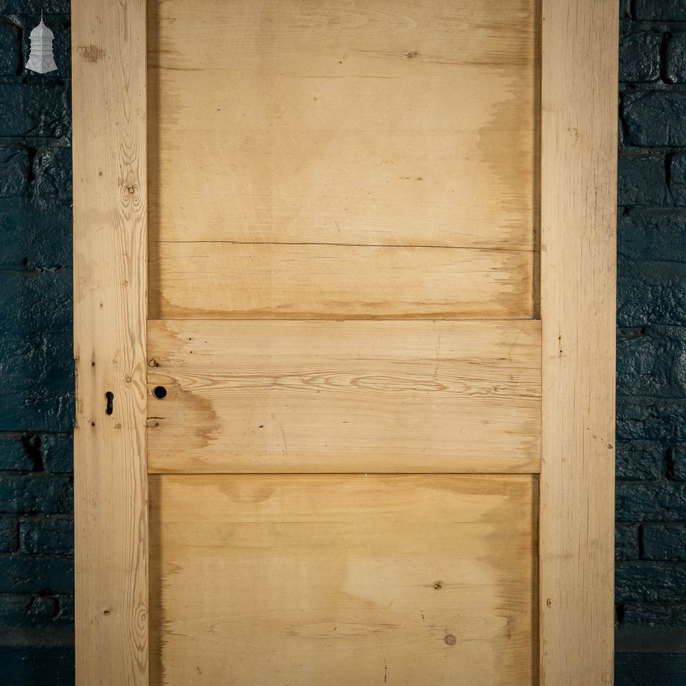 Pine Panelled Door, 3 Panel