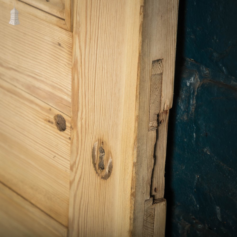 Pine Panelled Door, 3 Panel