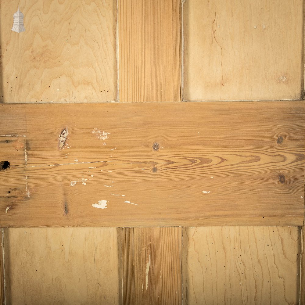 Pine Paneled Door, 4 Panel