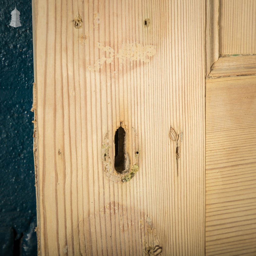 Pine Panelled Door, 4 Panel