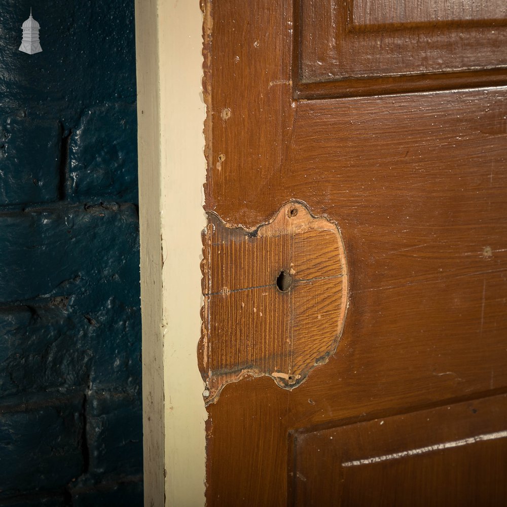 Pine Panelled Door, 4 Panel