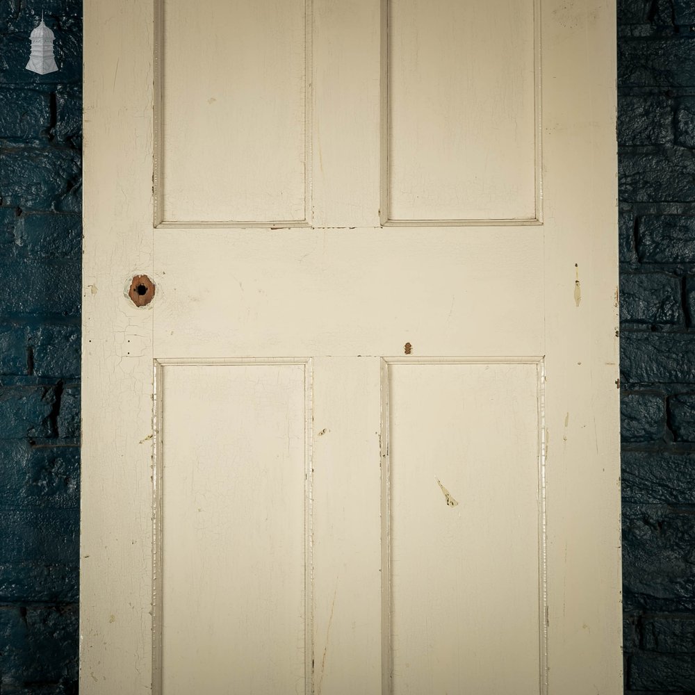 Pine Panelled Door, 4 Panel