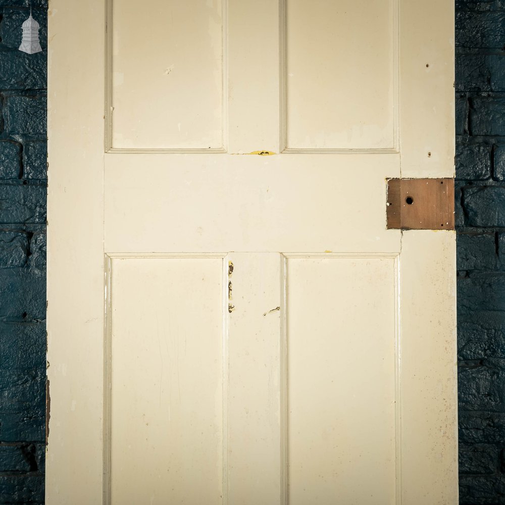 Pine Panelled Door, 4 Panel