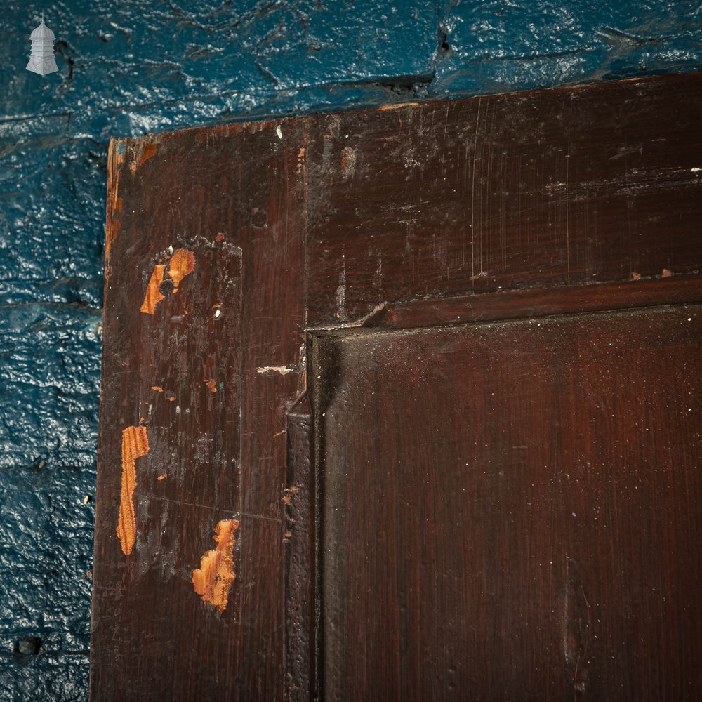 Pitch Pine Panelled Door, 4 Panel