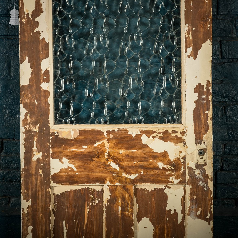 Half Glazed Door, Textured Glass